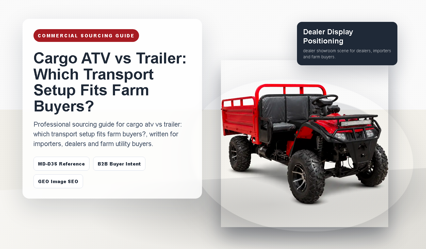 Farm ATV vs Trailer: Which Transport Setup Fits Your Farm?