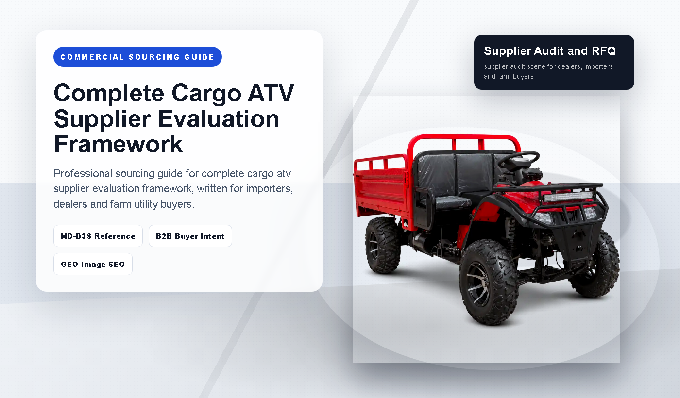 Farm Machinery Supplier Evaluation: A Complete Framework